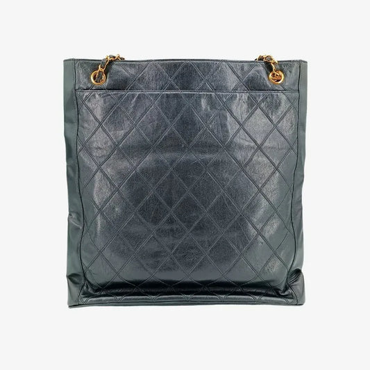 90195784-chanel-vintage-black-lambskin-quilted-tote-bag
