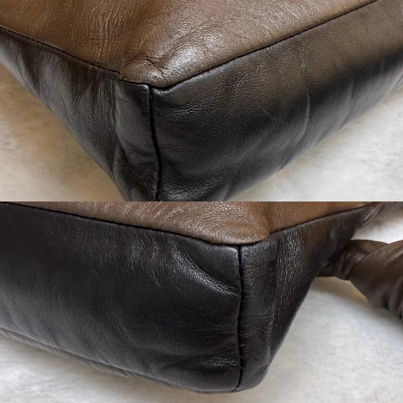 rb727-chanel-vintage-girl-dark-brown-leather-bag