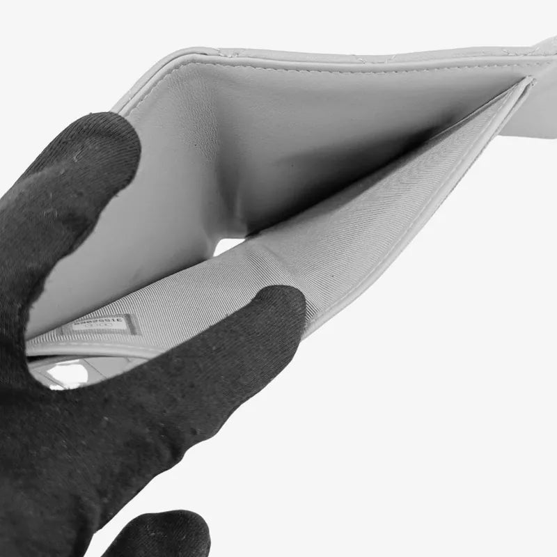 jt422-chanel-gery-lambskin-classic-small-flap-wallet