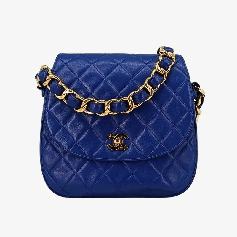 90201290-chanel-vintage-blue-lambskin-flap-bag