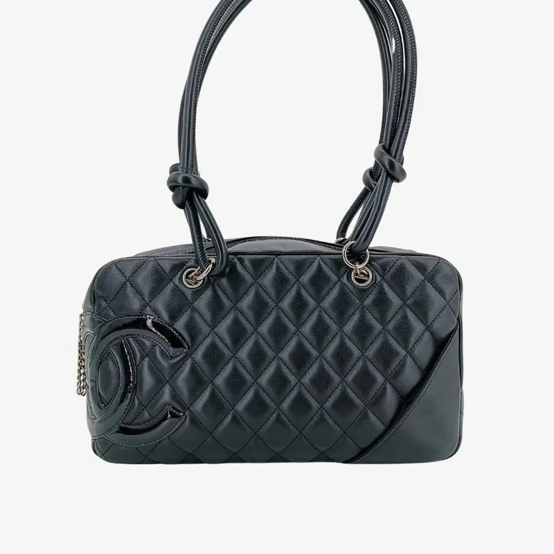 rb907-chanel-vintage-black-calfskin-cambon-bowler-bag