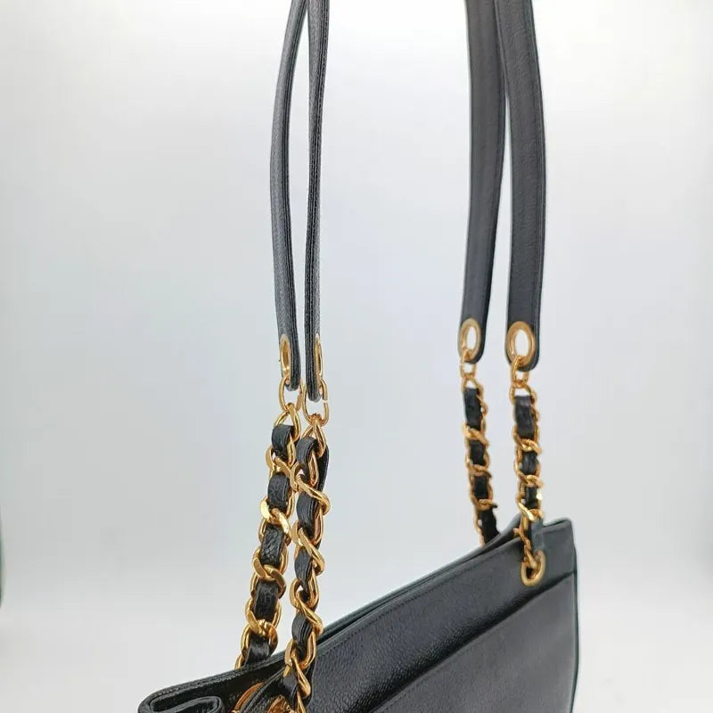 jt691-chanel-vintage-black-caviar-leather-triple-cc-tote-bag