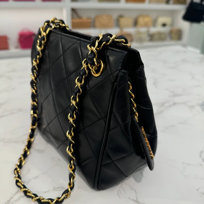 rc617-chanel-vintage-black-lambskin-mini-tote-bag