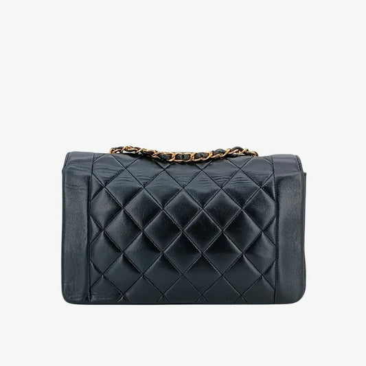 ra223-chanel-vintage-black-lambskin-25cm-diana-flap-bag