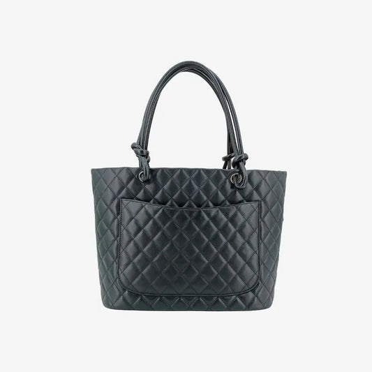 jt033-chanel-vintage-black-calfskin-cambon-tote-bag