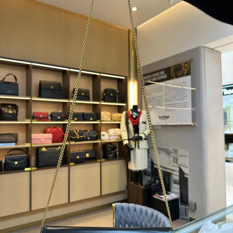 jw677-christian-dior-vintage-black-leather-2-ways-clutch-shoulder-bag