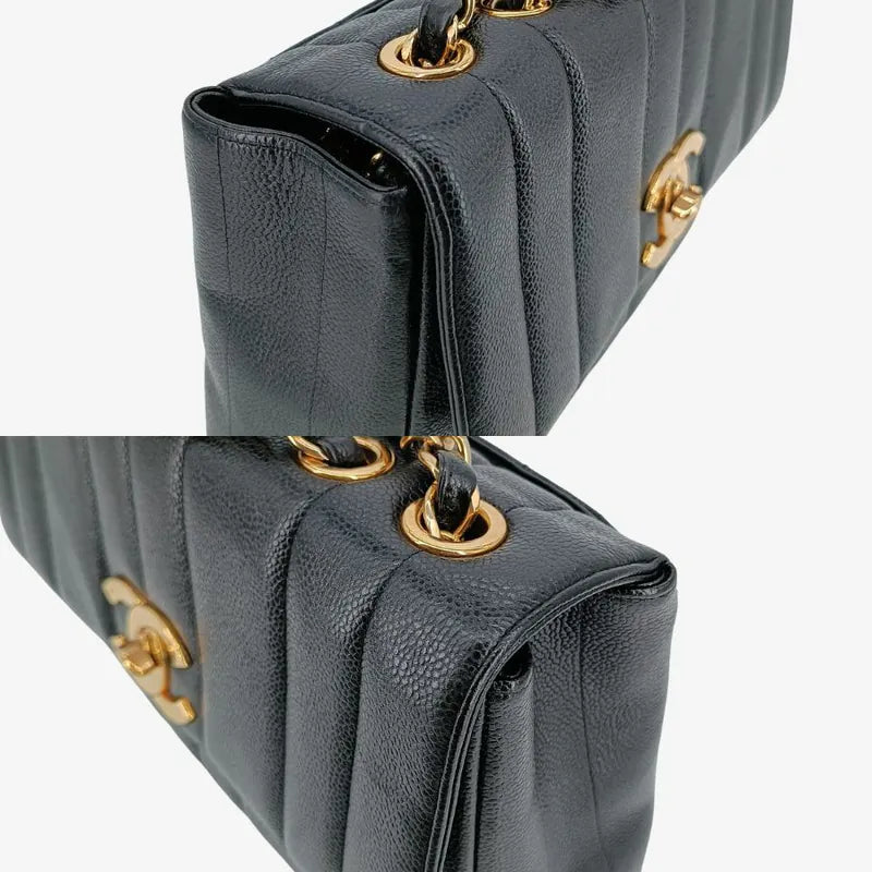jt878-chanel-vintage-black-caviar-leather-vertical-jumbo-flap-bag