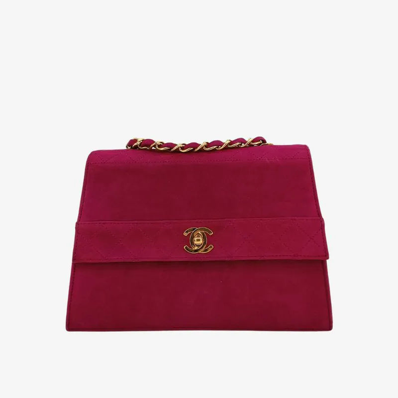 jw173-chanel-vintage-red-suede-trapezoid-flap-bag