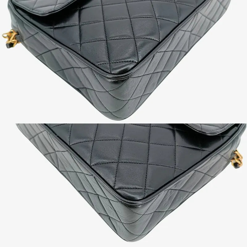 jt616-chanel-vintage-black-lambskin-quilted-camera-bag