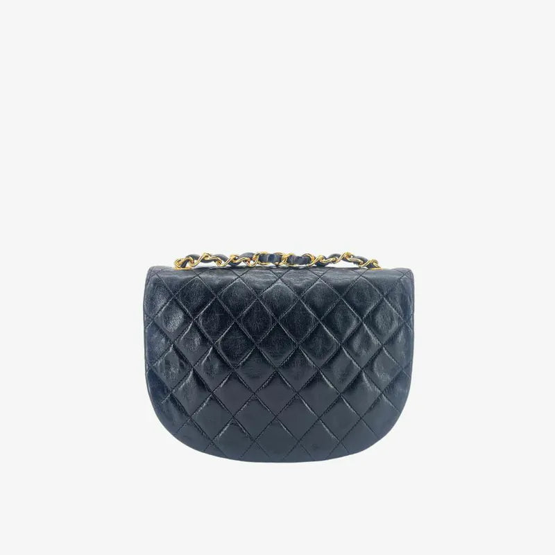 jw871-chanel-vintage-black-lambskin-half-moon-flap-bag