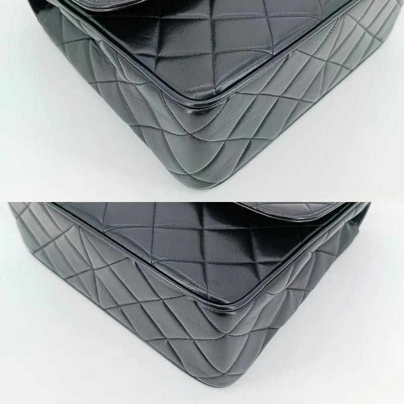jt668-chanel-vintage-black-lambskin-qulited-flap-bag