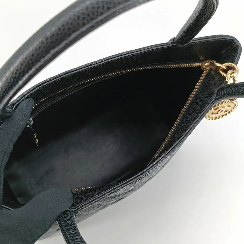 js975-chanel-vintage-black-caviar-leather-1804-tote-bag