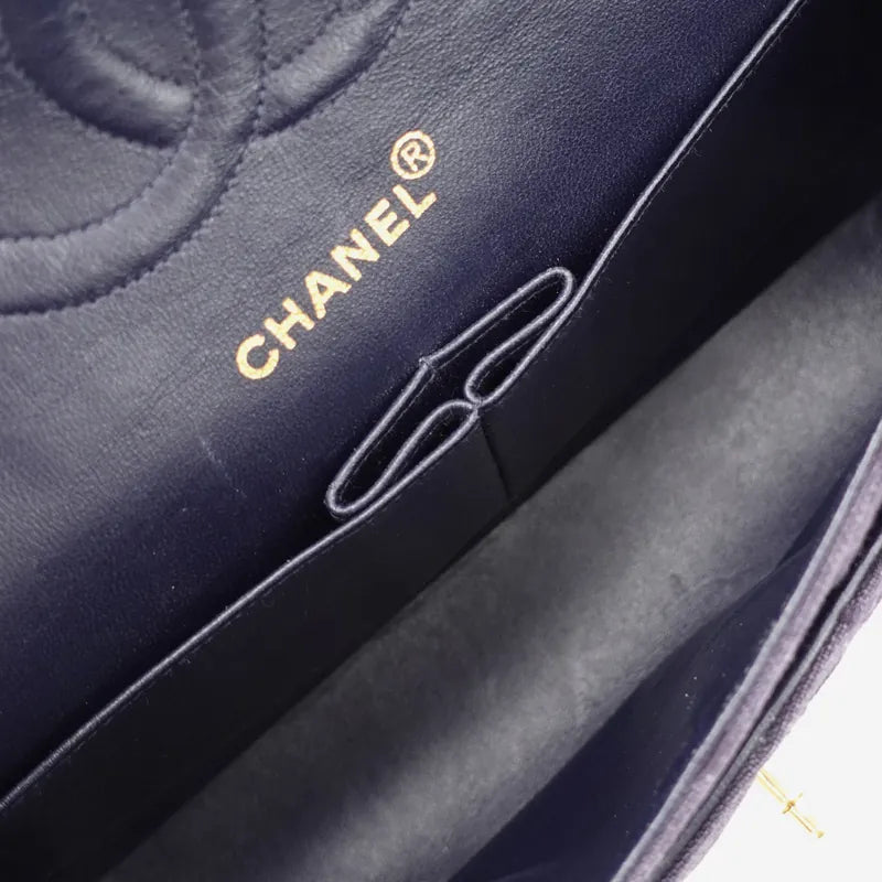 jq553-chanel-vintage-navy-cotton-classic-flap-bag