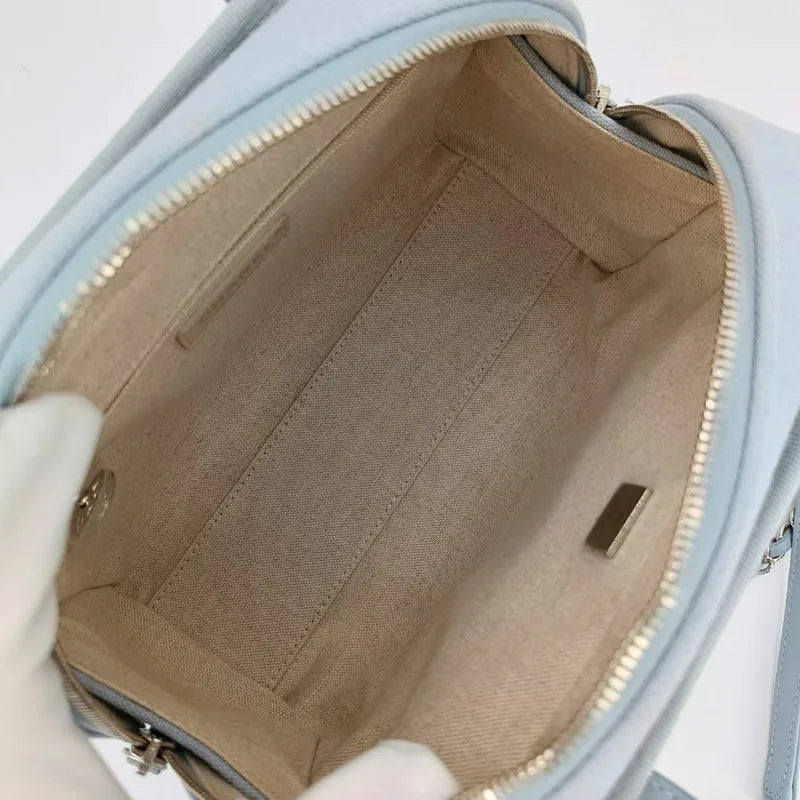 c494-chanel-grey-canvas-deauville-bowling-bag