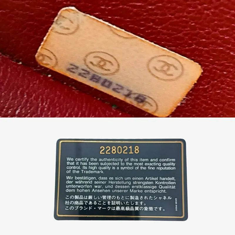 c459-chanel-vintage-black-lambskin-gold-chain-flap-bag