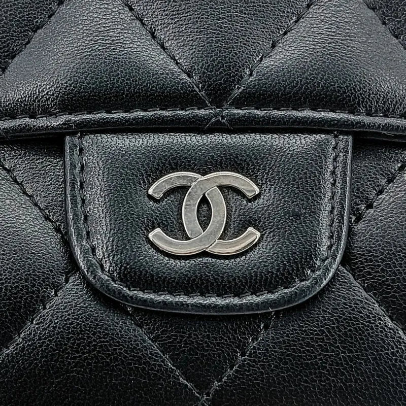 rb420-chanel-black-lambskin-classic-long-flap-wallet