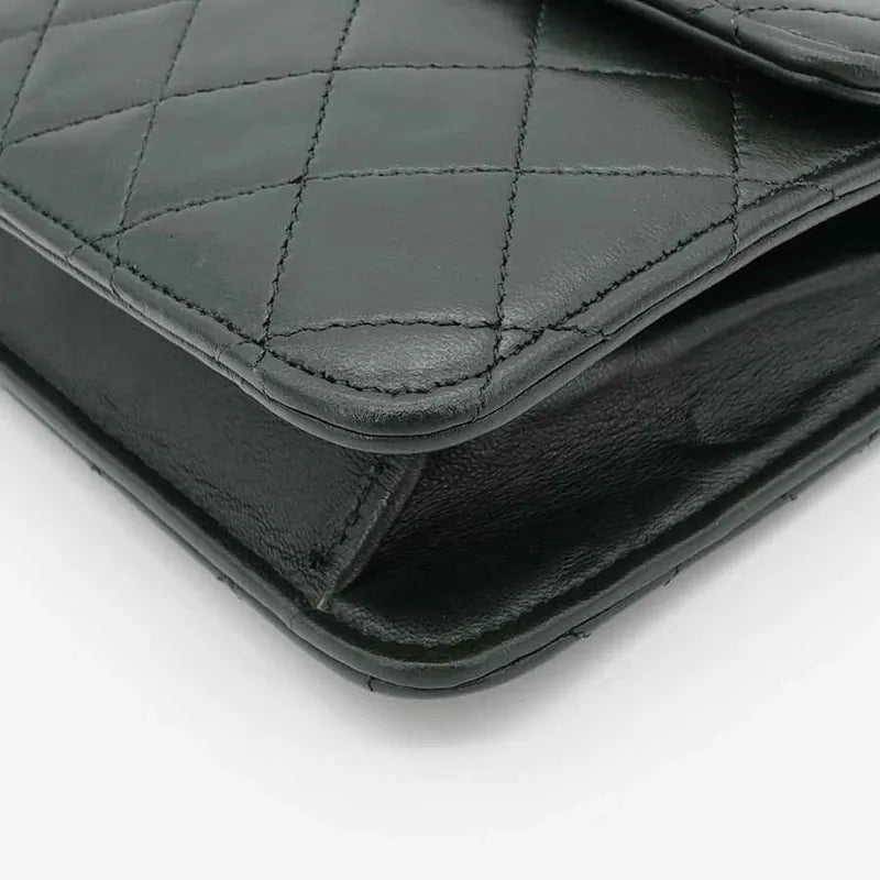 jq865-chanel-vintage-green-lambskin-double-lock-flap-bag