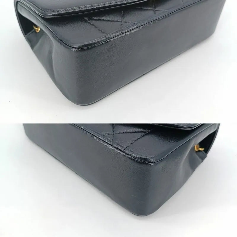 c344-chanel-vintage-black-lambskin-22cm-diana-flap-bag