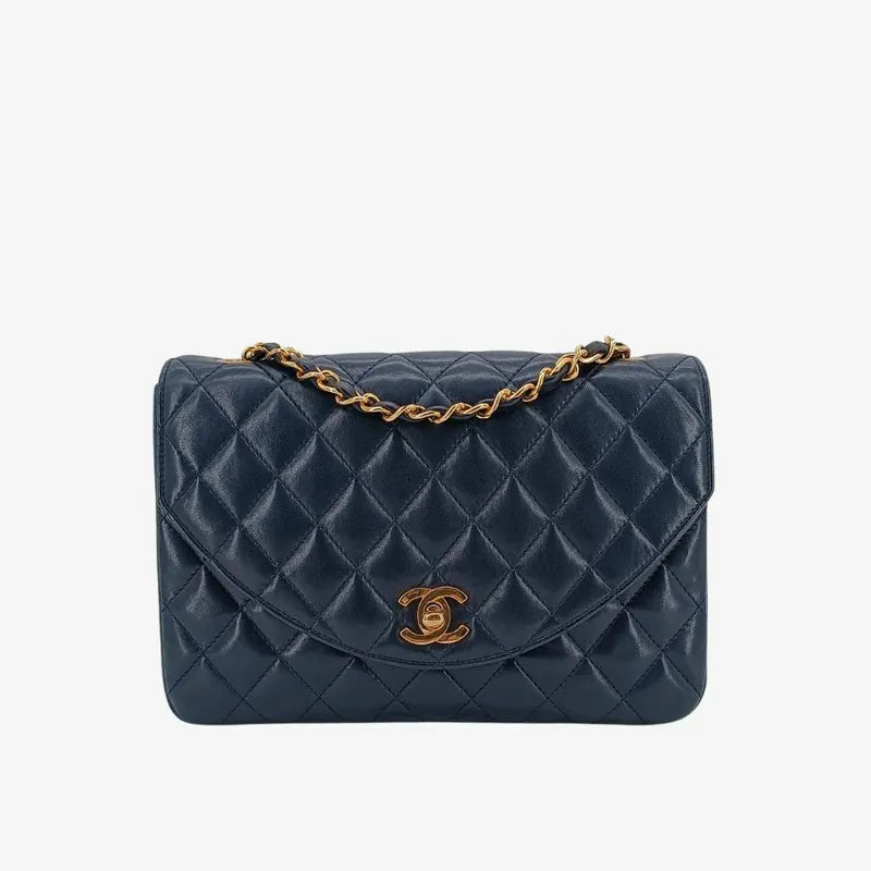 rb053-chanel-vintage-navy-lambskin-half-moon-flap-bag