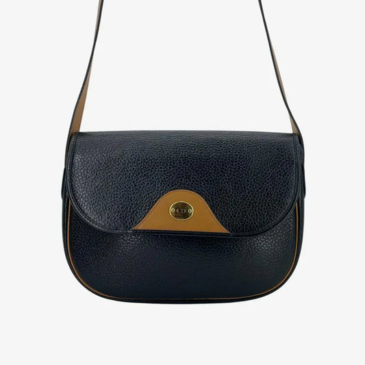 c564-christian-dior-vintage-black-caviar-leather-shoulder-bag