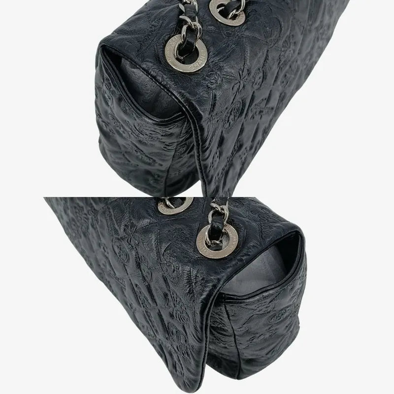 c358-chanel-black-calfskin-lucky-charm-embossed-flap-bag
