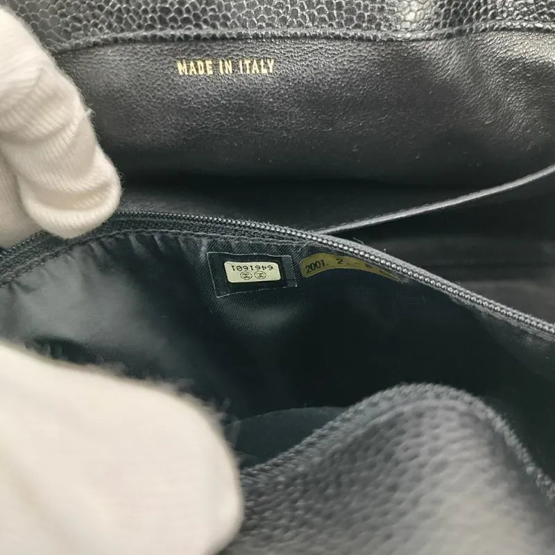 js545-chanel-vintage-black-caviar-leather-wood-handle-handbag