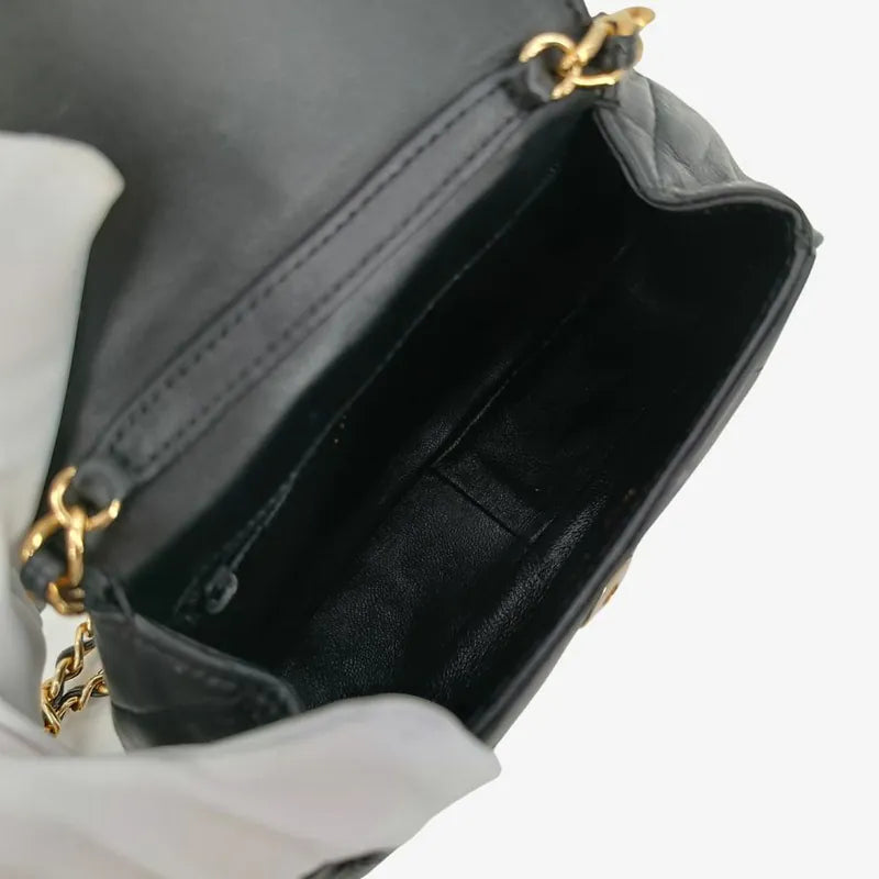 ra788-chanel-vintage-black-lambskin-quilted-flap-bag
