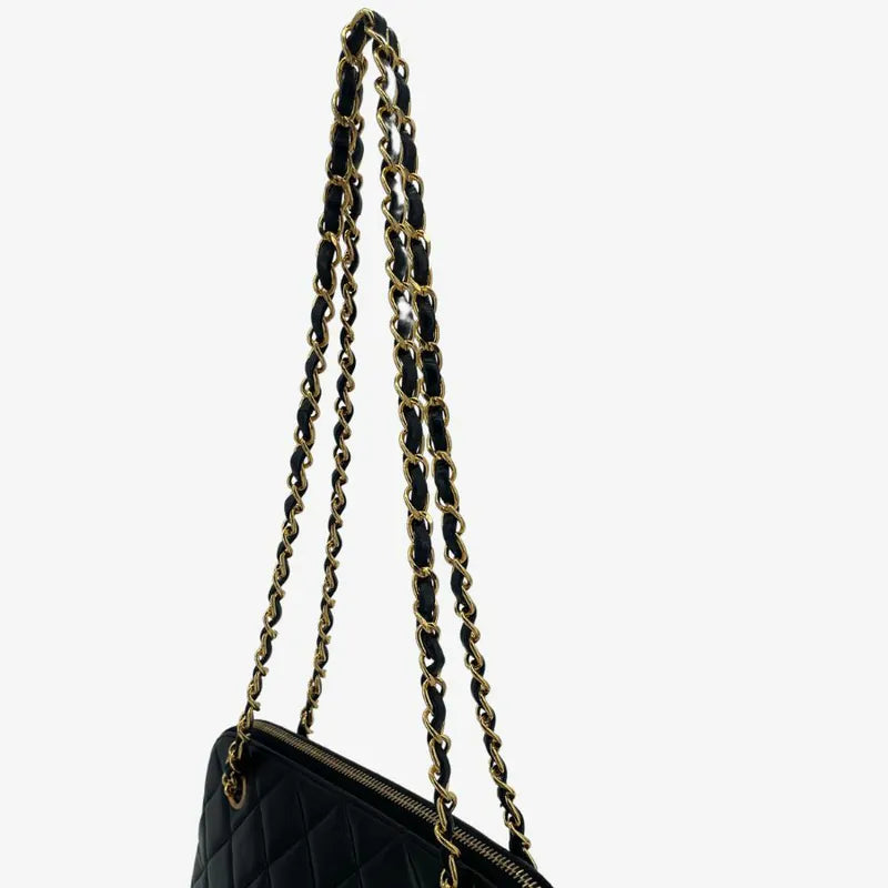 jw552-chanel-vintage-black-lambskin-quilted-tote-bag