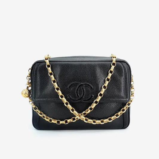 jq275-chanel-vintage-black-caviar-embossed-logo-camera-bag