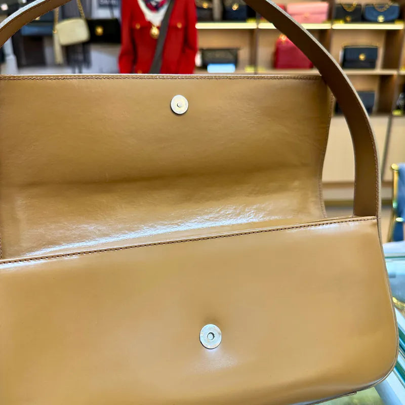 rc141-celine-vintage-khaki-shoulder-bag