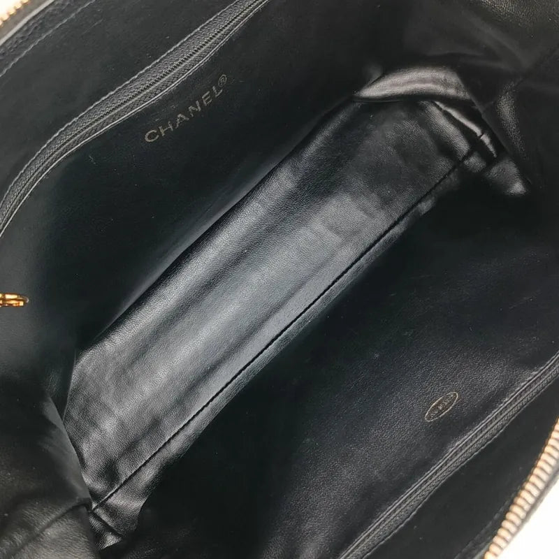 c410-chanel-vintage-black-caviar-leather-tote-bag