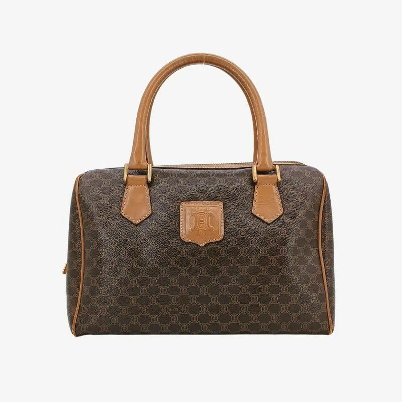 jt557-celine-brown-canvas-macadam-boston-handbag