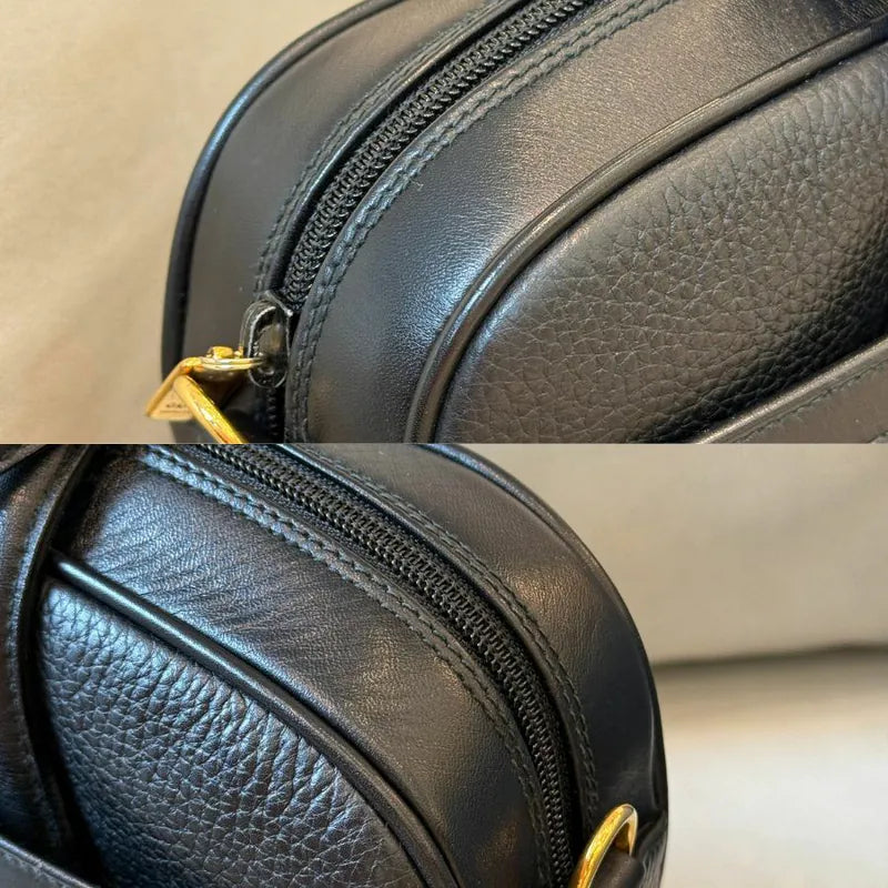 jw411-gucci-90-s-vintage-black-caviar-leather-interlocking-shoulder-bag