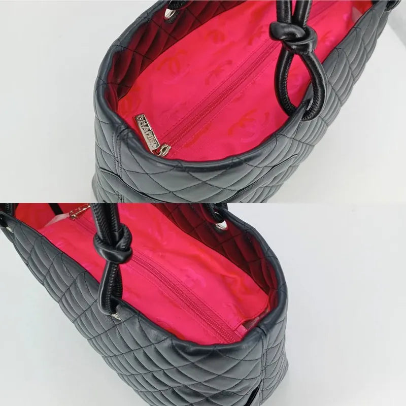 ra098-chanel-vintage-black-calfskin-cambon-tote-bag