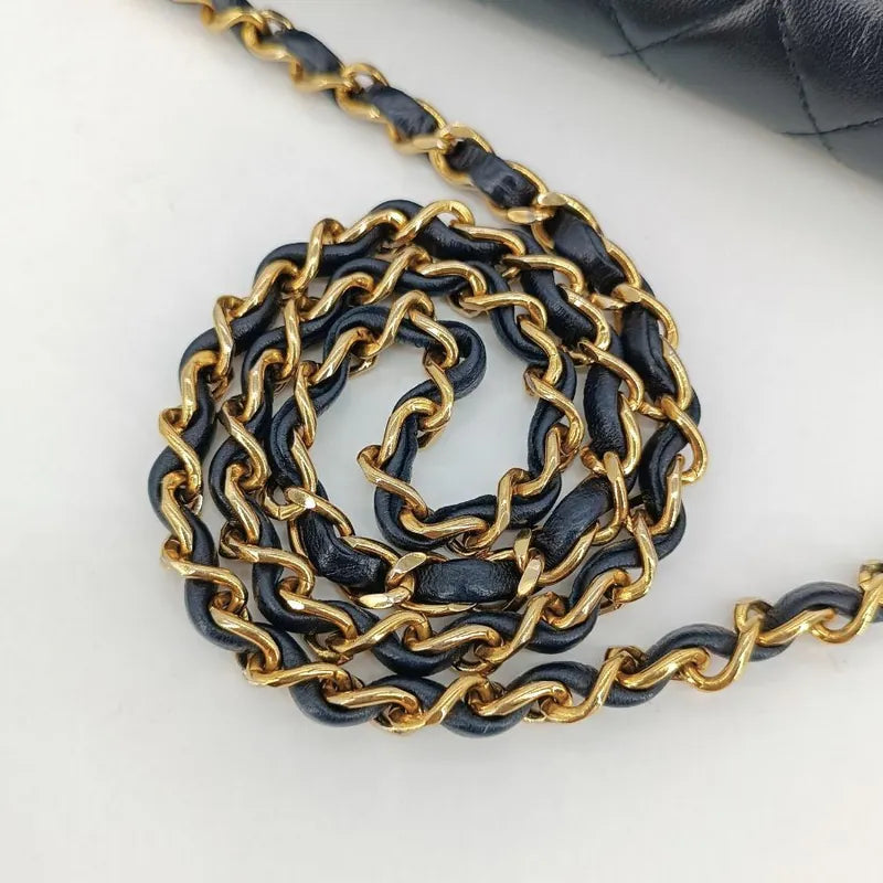 jt675-chanel-vintage-navy-lambskin-full-flap-bag