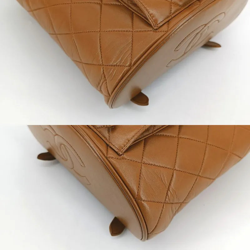 c420-chanel-vintage-brown-lambskin-duma-backpack