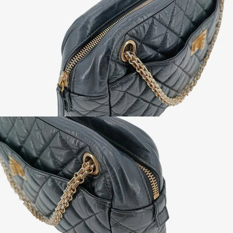 c477-chanel-vintage-black-calfskin-255-chain-camera-bag