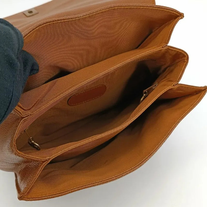 jt292-chanel-vintage-brown-caviar-leather-backpack