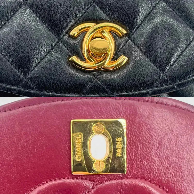 jw871-chanel-vintage-black-lambskin-half-moon-flap-bag