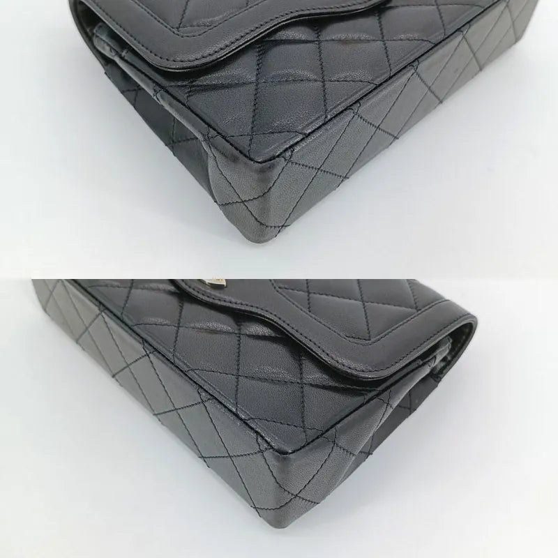 c390-chanel-vintage-black-lambskin-paris-limited-flap-bag