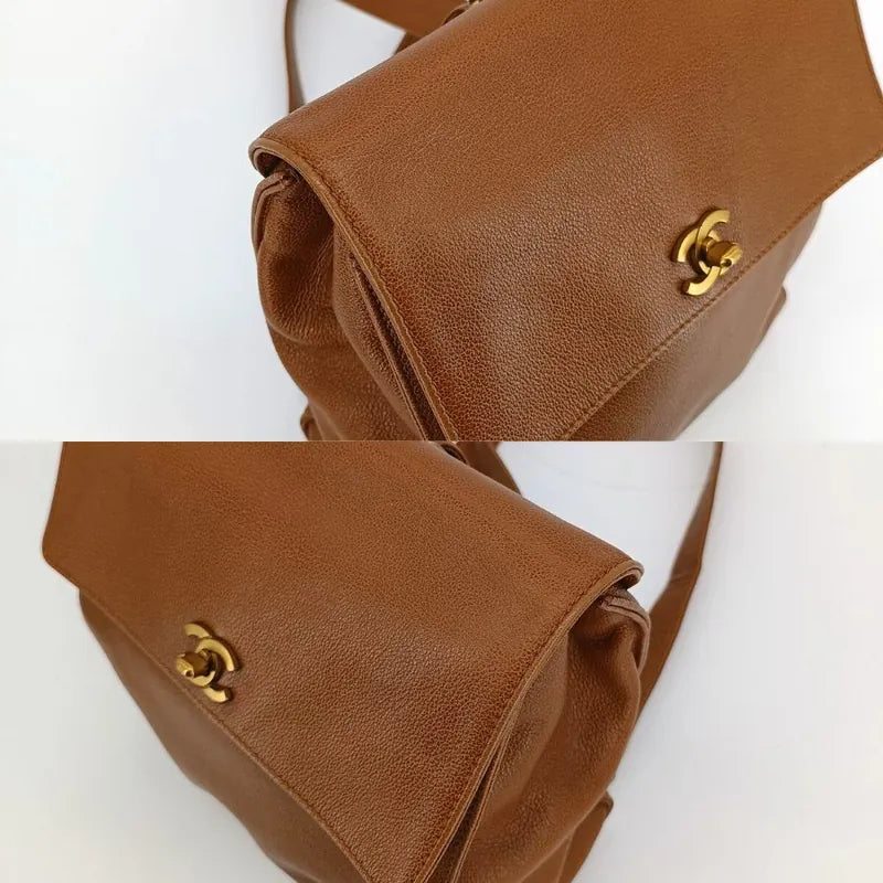 jt292-chanel-vintage-brown-caviar-leather-backpack