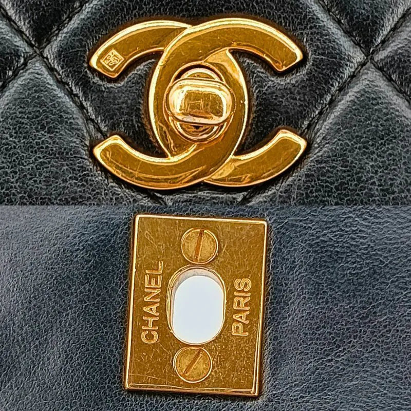 ra550-chanel-vintage-black-lambskin-quilted-flap-bag