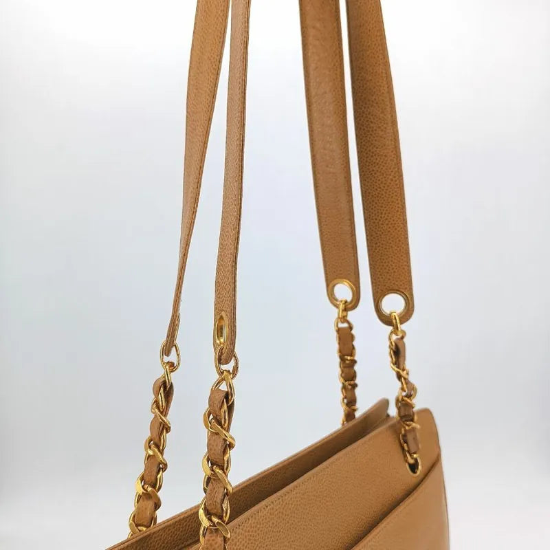 c438-chanel-vintage-beige-lambskin-triple-cc-tote-bag