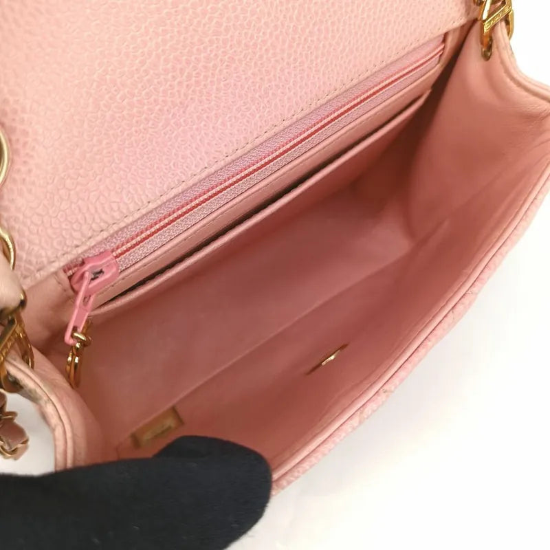 90180751-chanel-vintage-pink-caviar-leather-17cm-mini-square-flap-bag