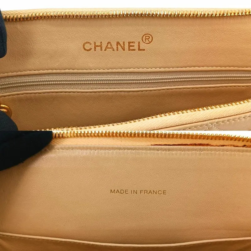 jah108-chanel-vintage-beige-lambskin-quilted-tote-bag