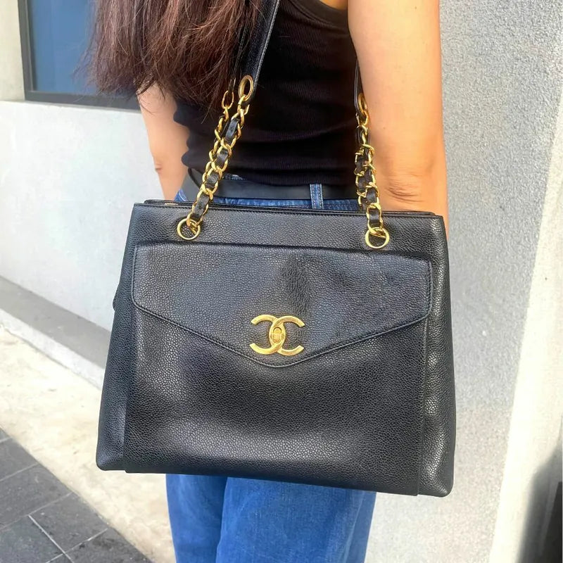 ra226-chanel-vintage-black-caviar-leather-tote-bag