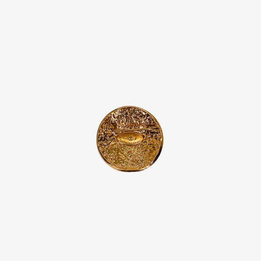 rc323-chanel-vintage-round-gold-plated-brooch