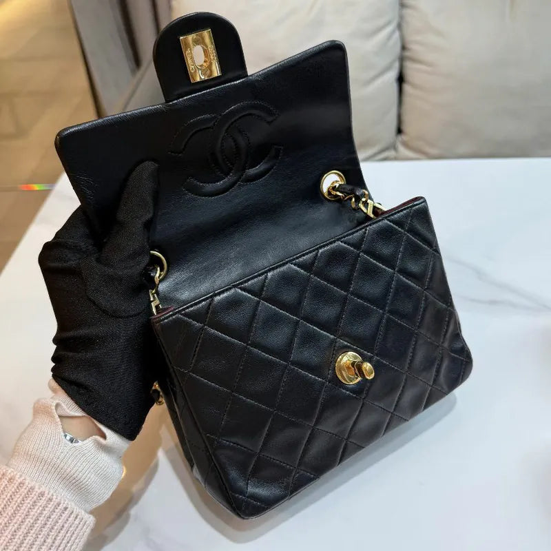 rc659-chanel-vintage-black-lambskin-17cm-mini-square-flap-bag