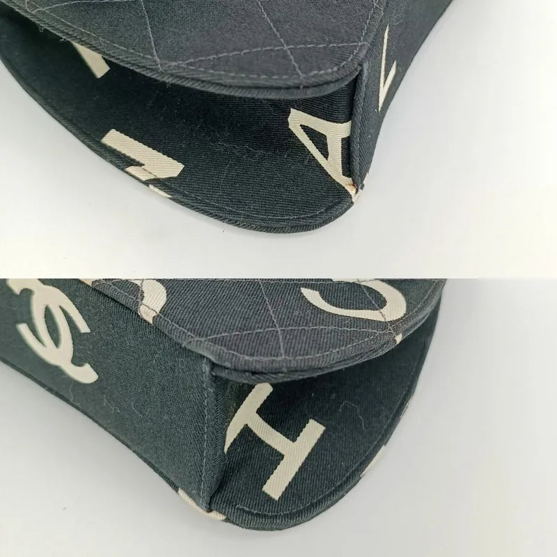 js535-chanel-vintage-black-cotton-handbag