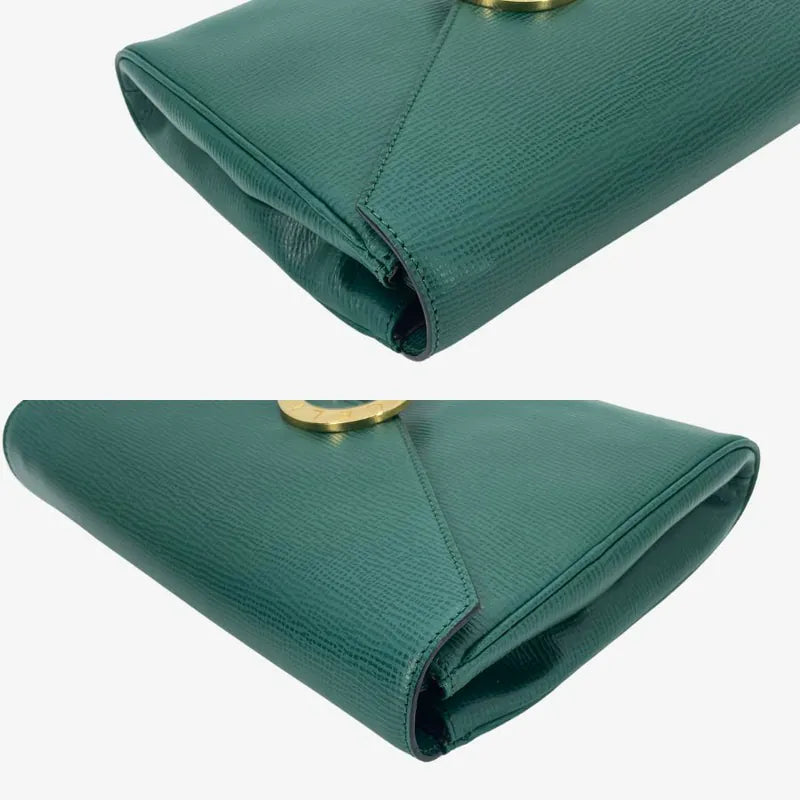 jx692-celine-vintage-green-leder-leather-cricle-schultertasche-shoulder-bag